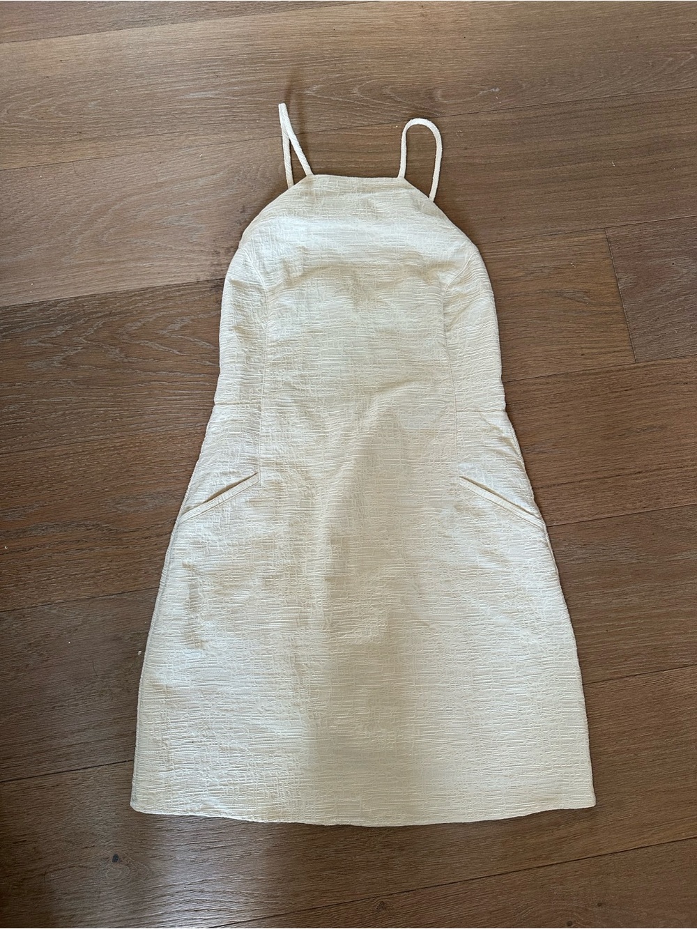 Ba&sh open back mini dress